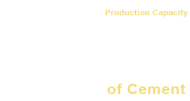 Cement production capacity